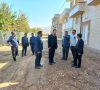بازدید میدانی شهردار و رئیس شورای اسلامی شهر از روند اجرای عملیات زیرسازی